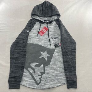 NWT Ultra game NFL New England Patriots Mens Fleece Hoodie Pullover Sweatshirt
